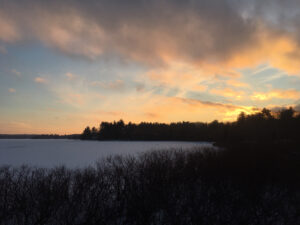 Bantam Lake, White Memorial, Litchfield CT winter walks